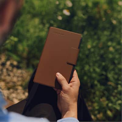 reMarkable Paper Pro Move Premium leather Book Folio for your 7.3 reMarkable Paper Pro Move Premium leather Book Folio for your 7.3