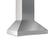 Left. Zephyr - Titan 36 in. External Wall Mount Range Hood - Stainless Steel.
