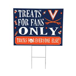 Evergreen Enterprises - Virginia Cavaliers 18" x 24" Halloween Treats Outdoor Yard Sign - Multicolor