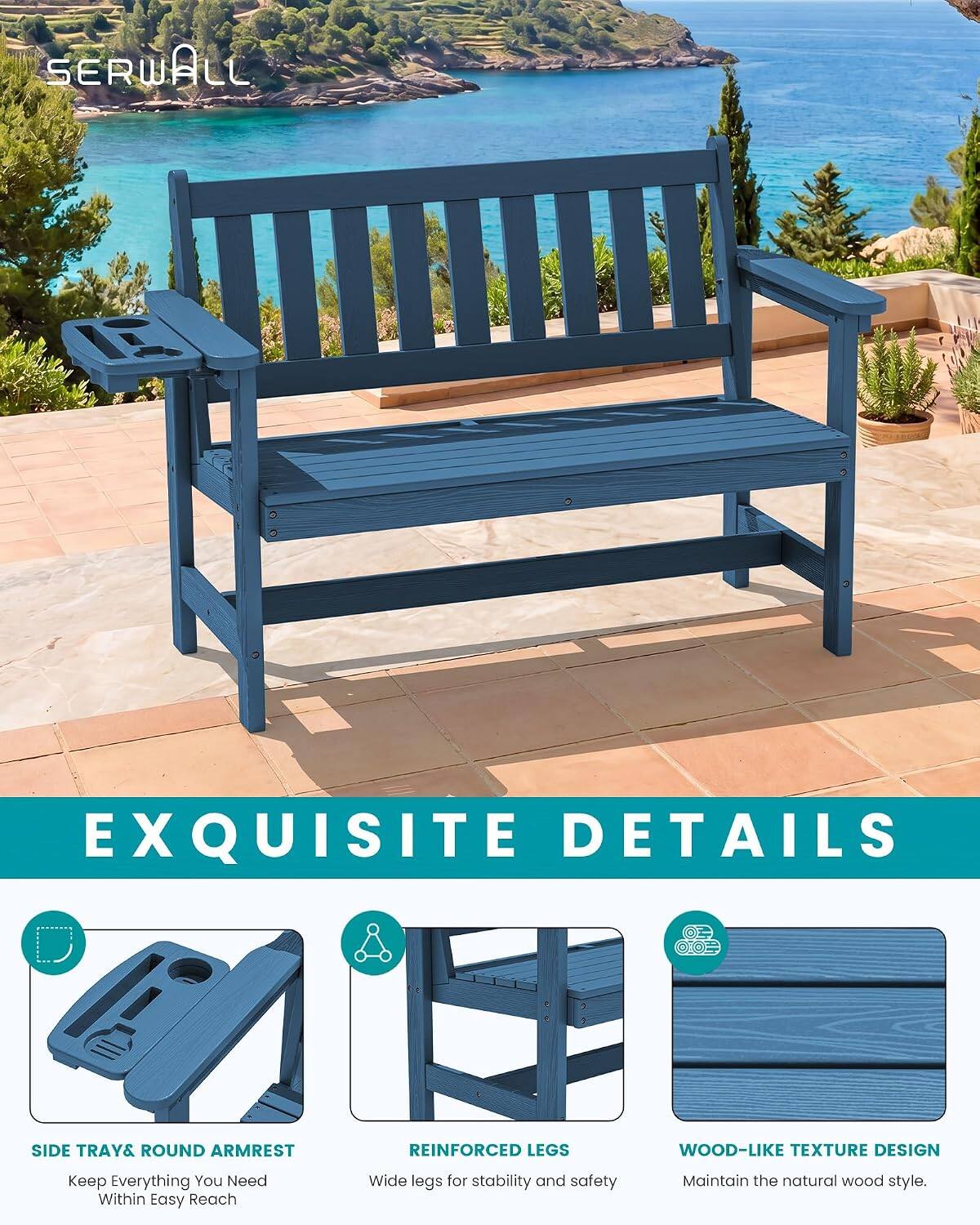 SERWALL

EXQUISITE DETAILS

SIDE TRAY & ROUND ARMREST
REINFORCED LEGS
WOOD-LIKE TEXTURE DESIGN

Keep Everything You Need Within Easy Reach
Wide legs for stability and safety
Maintain the natural wood style.
