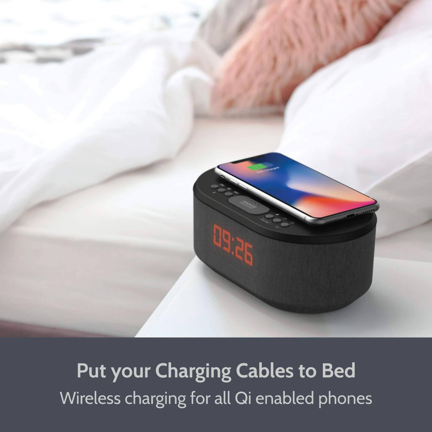 ni ZR : - 09:26  
Put your Charging Cables to Bed  
Wireless charging for all Qi enabled phones