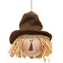 BreeBe - Scarecrow Head Ornament - Multi
