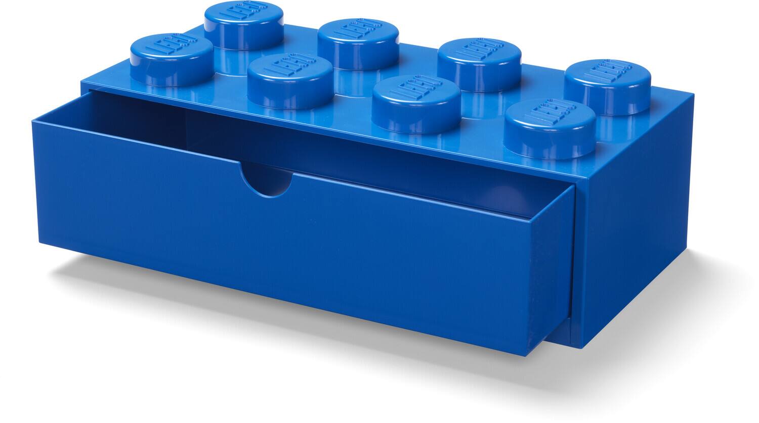Front. Room Copenhagen - Room Copenhagen - Storage  Desk Drawer Stackable Storage with 8 Knobs, In Blue   - Collectibles - Blue.