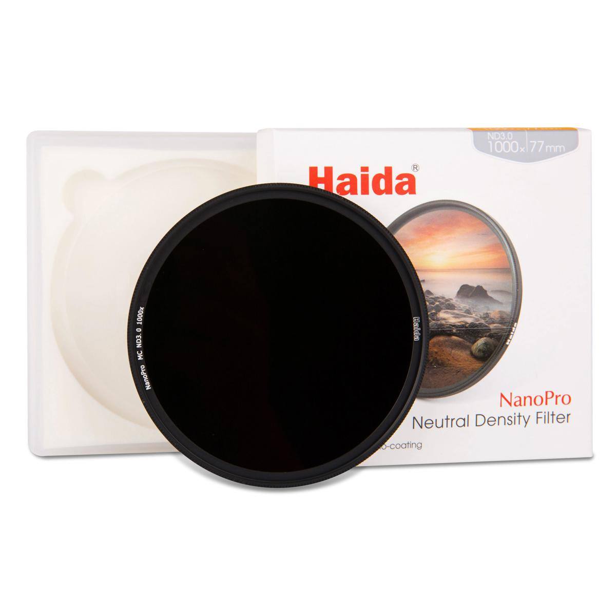 Haida ND3.0 1000 x 77 mm 1000x NO3. MC NanoPro Neutral Density Filter o-coating