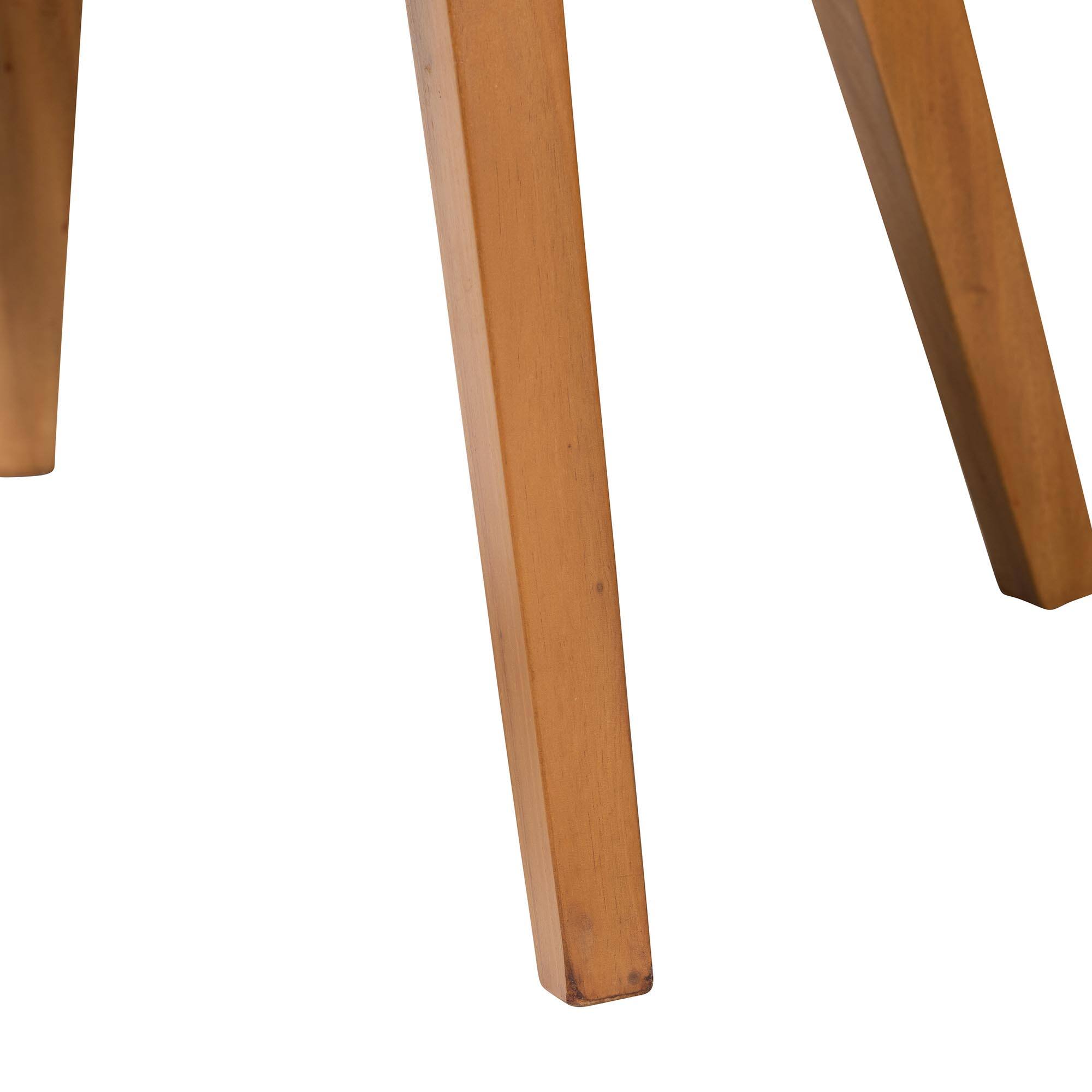 Alt View 2. bali & pari - Sabit Bohemian Seagrass and Mahogany Wood Dining Chair - Natural/Natural Brown.