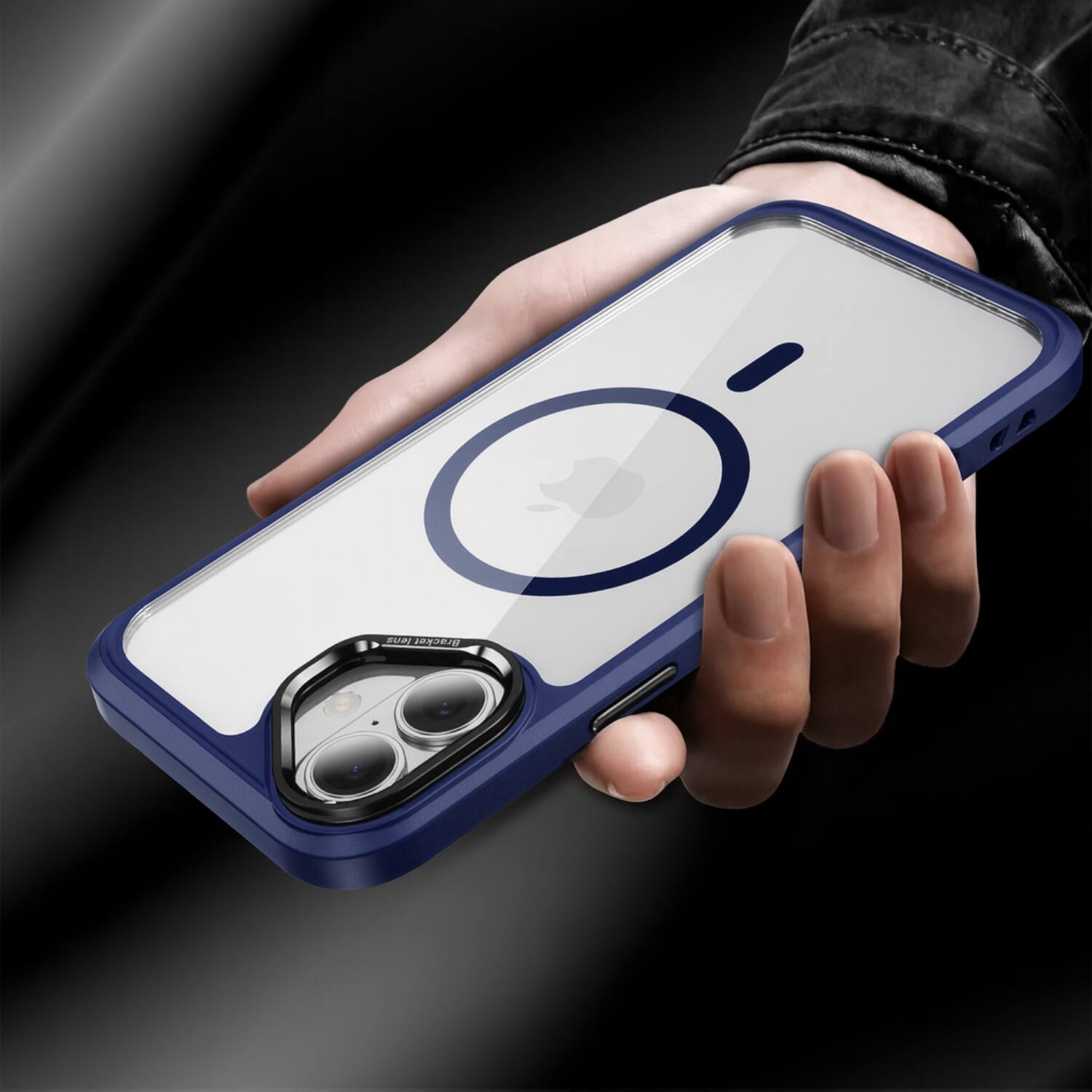 Alt View 1. SaharaCase - Apple iPhone 17 Kickstand Case | Compatible with Magsafe | Pro Shield Design | Raider Series - Blue.