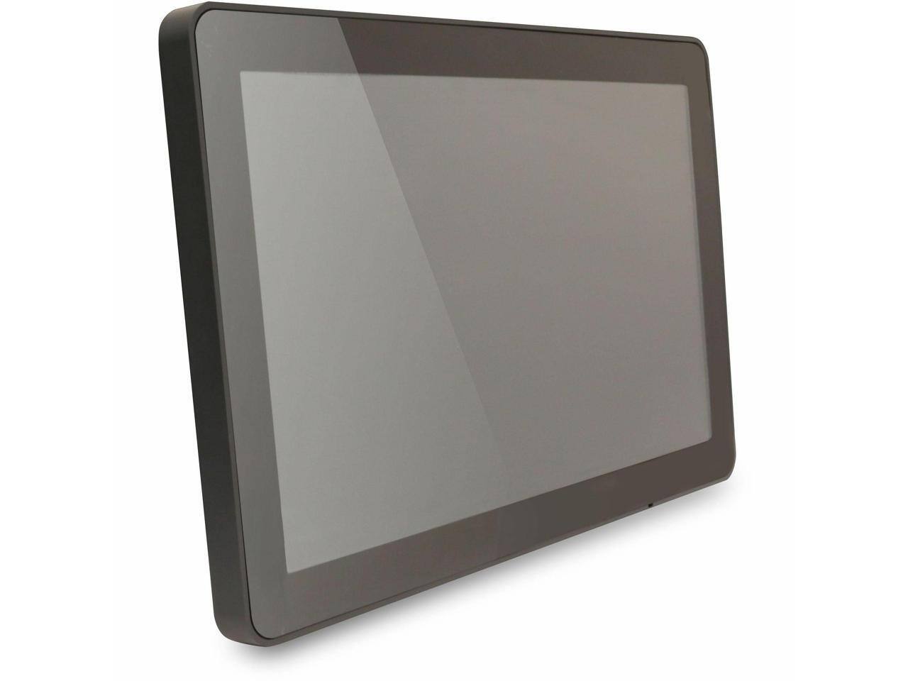 Alt View 3. AOpen - AOPEN eTILE 15M-FP2 - ChromeOS Flex - 15" Touch - Intel Celeron - 64GB SSD - 4GB RAM - VESA Mount - 1920x1080 - Black.