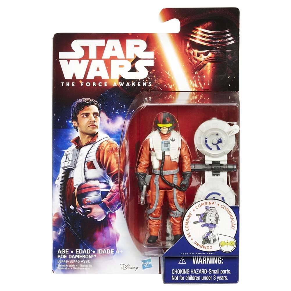 Hasbro Star Wars The Force Awakens 3.75 Inch Figure: Poe Dameron