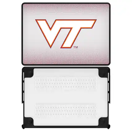 Front. Keyscaper - Virginia Tech Hokies Linen MacBook Case - Pro 13 in - Multicolor.