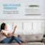 Built-in Remote Thermostat: Control your Air Conditioner from anywhere in the room.