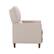 Alt View 14. CorLiving - Alder Manual Fabric Recliner - Beige.