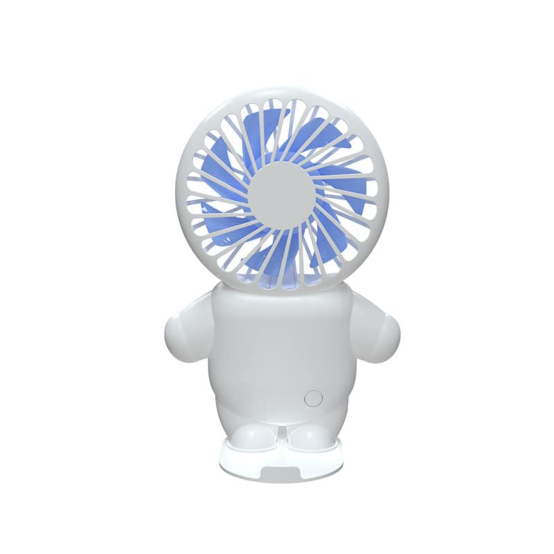Cluzine - Cartoon Handheld Portable Fan with Stand,Cute Portable Mini Fan for Summer Office Outdoor