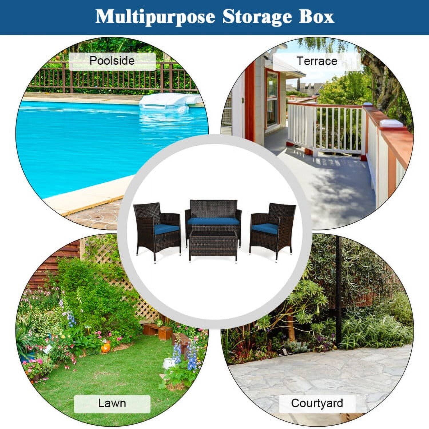Multipurpose Storage Box

- Poolsid
- Terrace
- Lawn
- Courtyard