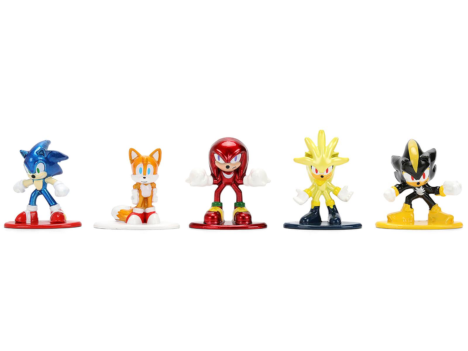 Alt View 2. Jada - Set of 12 Diecast Figures "Sonic The Hedgehog" Video Games "Nano Metalfigs" Series Diecast Models by Jada.