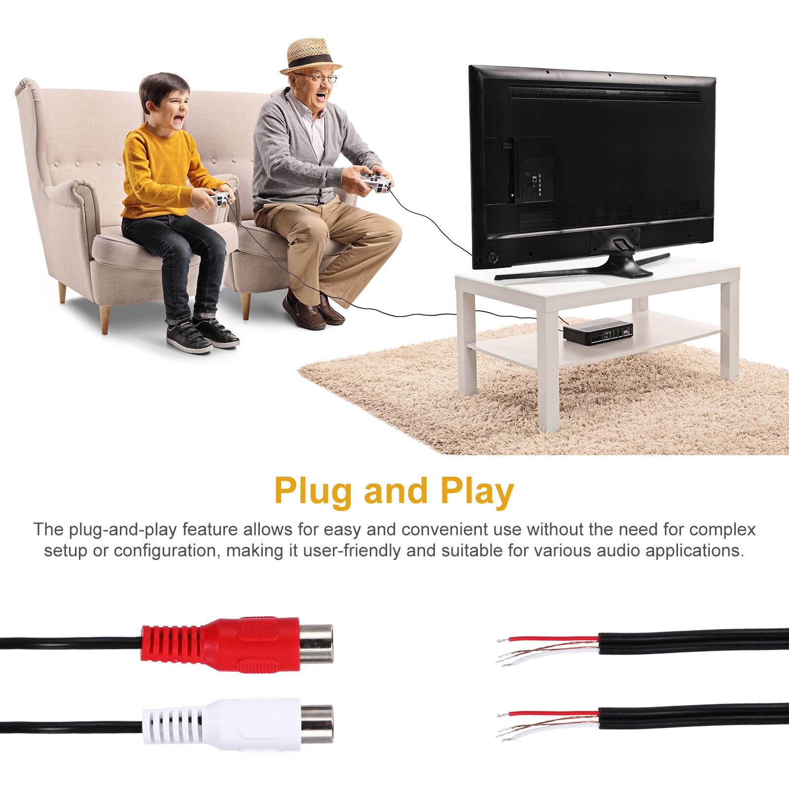CnA Plug and Play

The plug-and-play feature allows for easy and convenient use without the need for complex setup or configuration, making it user-friendly and suitable for various audio applications.