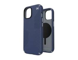 Speck - Presidio2 Grip with MagSafe Blue Case for iPhone 6.7 Pro (2023)/ iPhone 15 Pro Max - Coastal Blue/Dust Grey/White