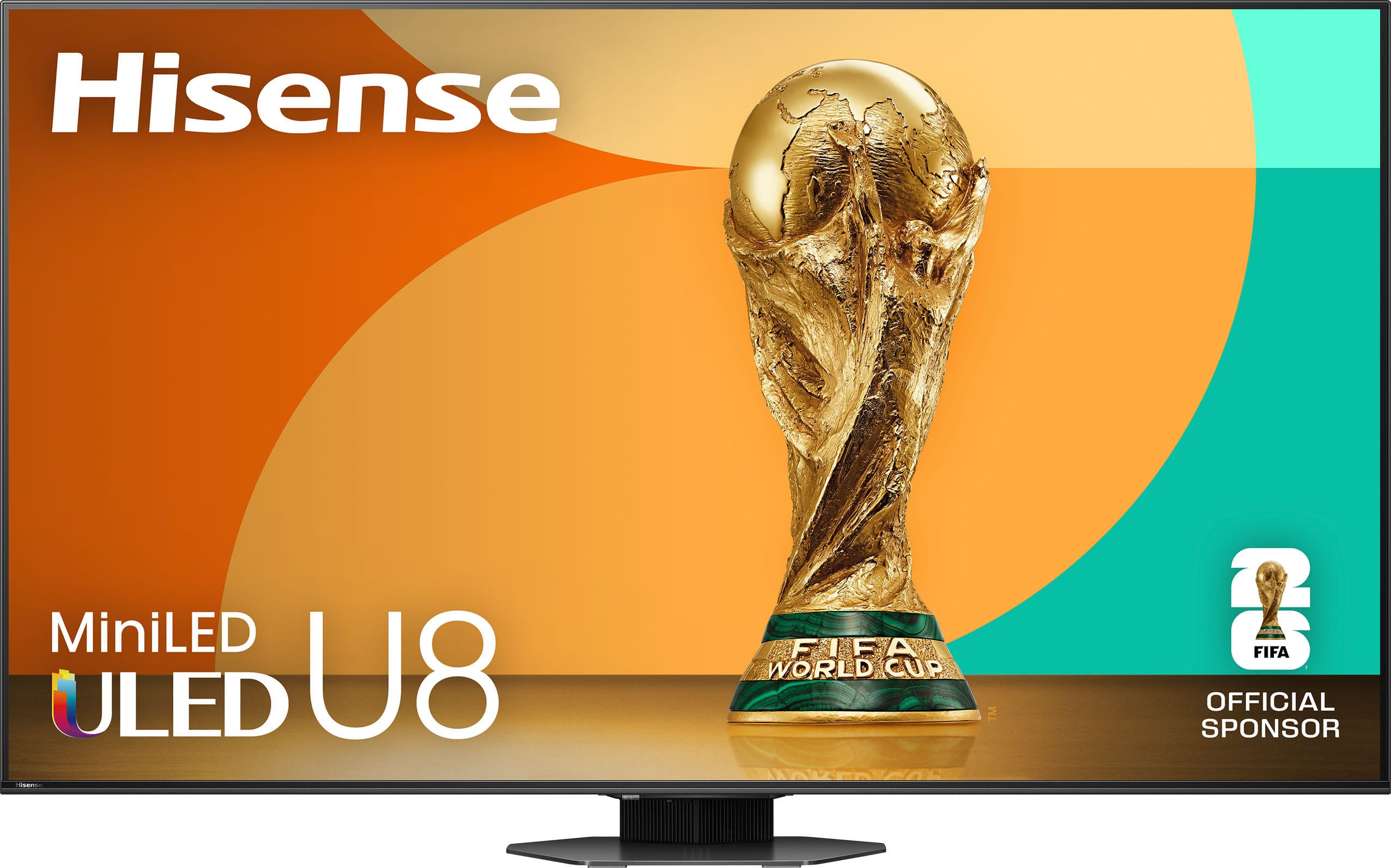 Hisense - 65" Class U8 Series MiniLED QLED UHD 4K HDR Smart Google TV (2025)