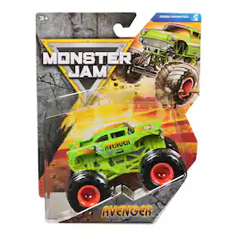 Monster Jam - Series 45 Arena Favorites Avenger 1:64 Die-Cast Truck, Official Collectible, Ages 3+ - Green