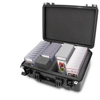 graded card storage box CardKingPro Graded Card Hard Storage Case | Fits 250+ Slabs