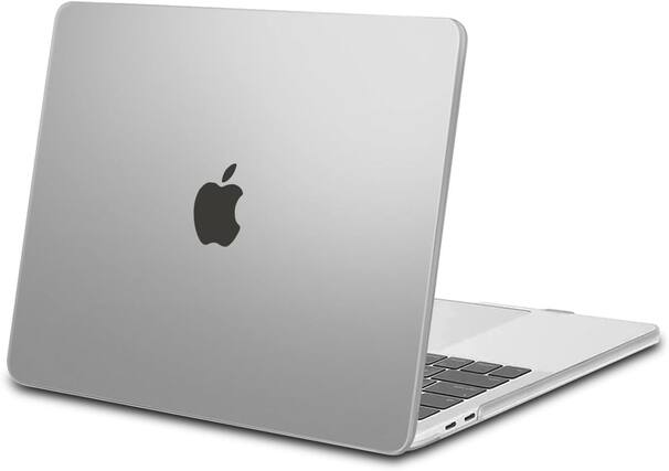 Front. mosiso - Hard Shell Case for 13-inch MacBook Pro 2016-2026 A2338 A2289 A2251 A2159 A1989 A1706 A1708 - Frost.