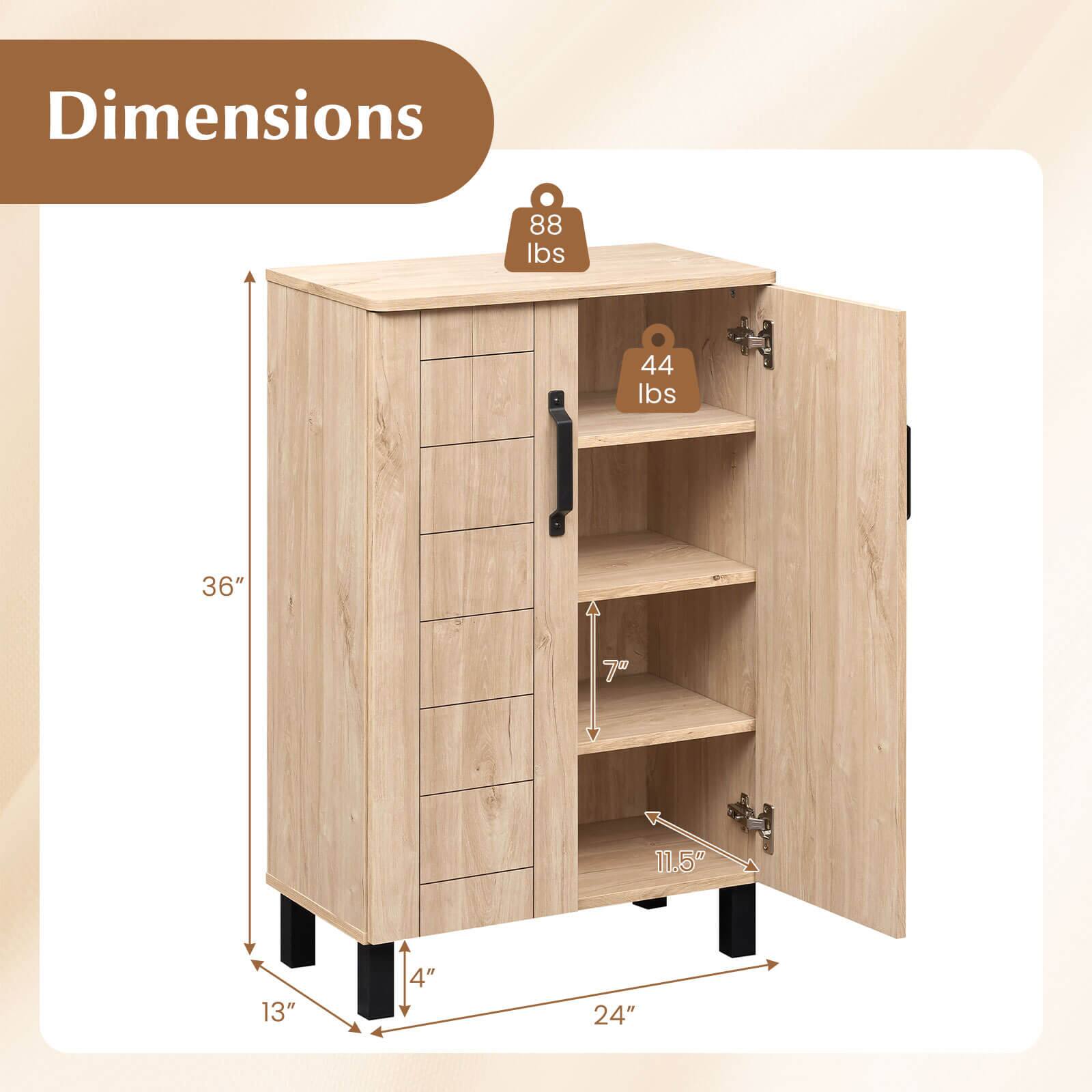 Dimensions: 88 lbs, 44 lbs, 36", 7", 11.5", 13", 4", 24"