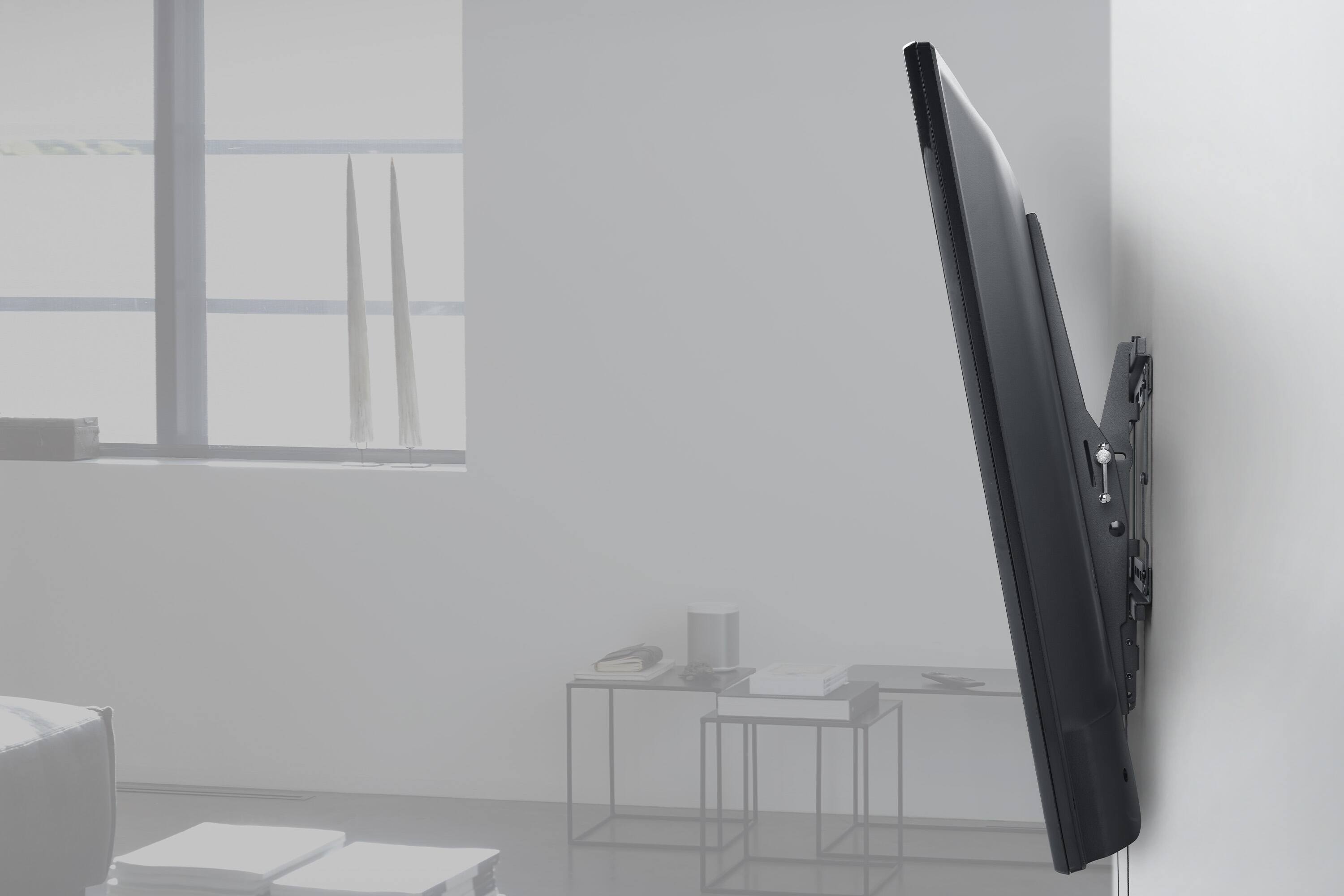 Alt View 4. One for All - TV BRACKET, SOLID TILT, VESA 600, US - Black.