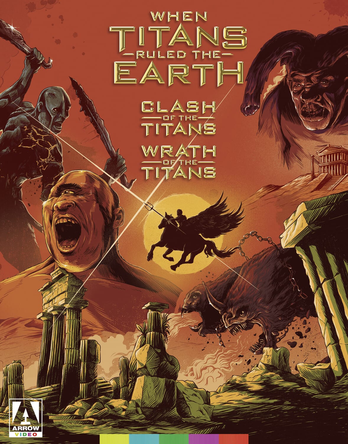 When Titans Ruled the Earth: Clash of the Titans / Wrath of the Titans   - BLU-RAY