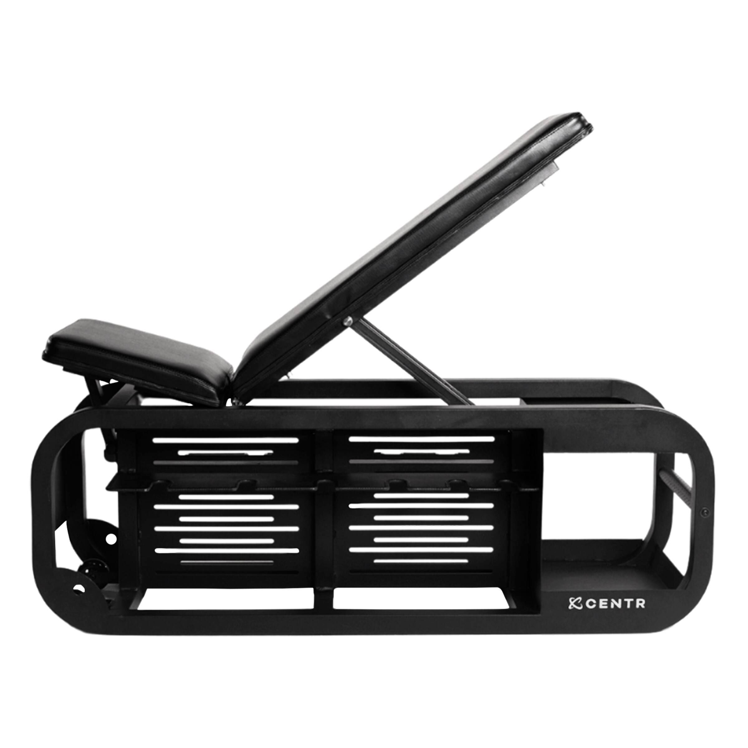 Angle. Centr - Centr Fusion Bench with 3 month Centr Membership - Black.