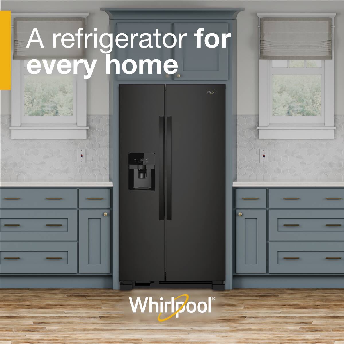 A refrigerator for every home  
Whirlpool