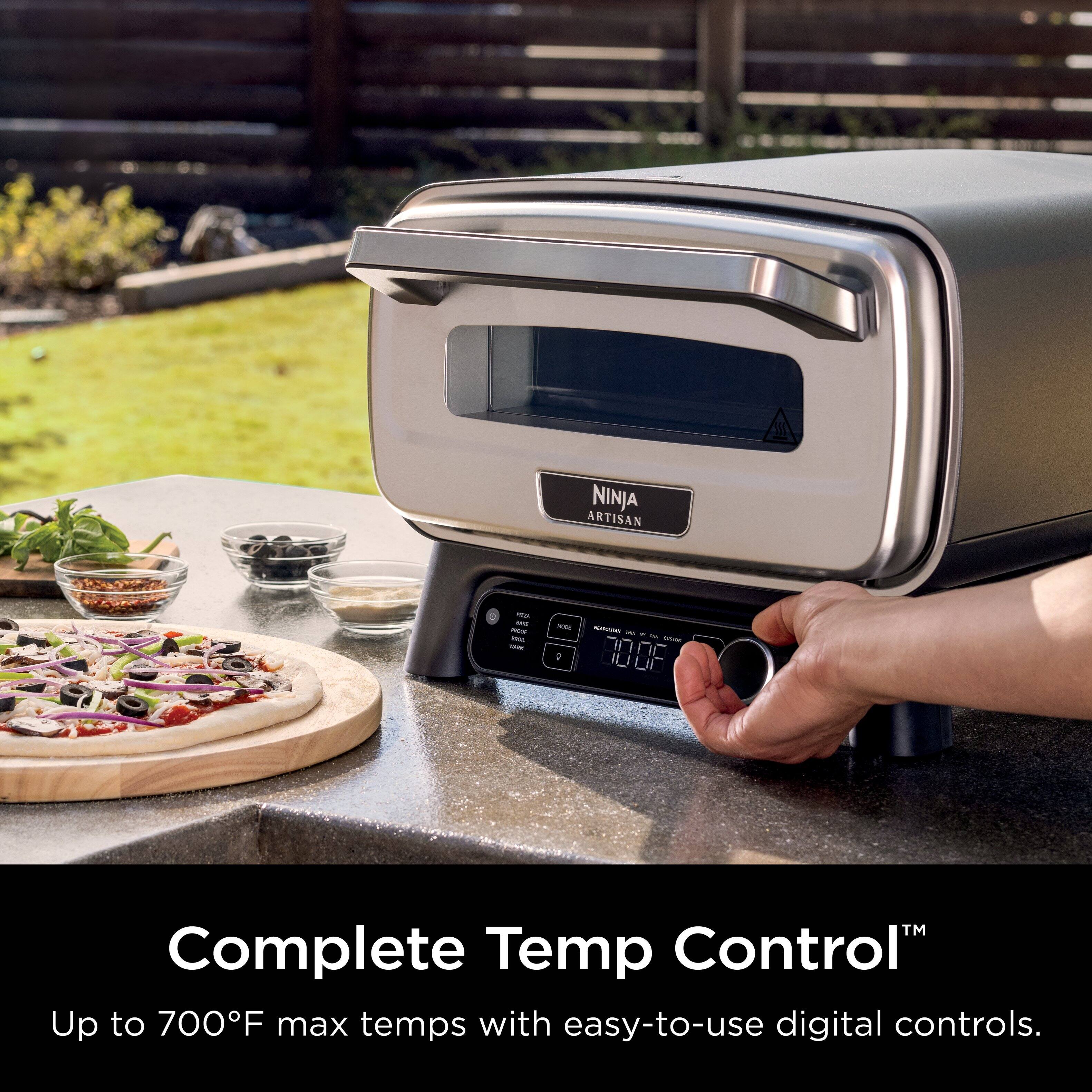 Ninja Artisan - Complete Temp Control - Up to 700°F max temps with easy-to-use digital controls.