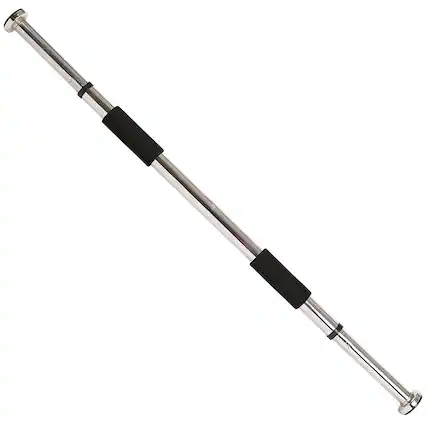 Front. Sunny Health & Fitness - Adjustable Doorway Pull Up Bar – Chin Up Bar - Steel.