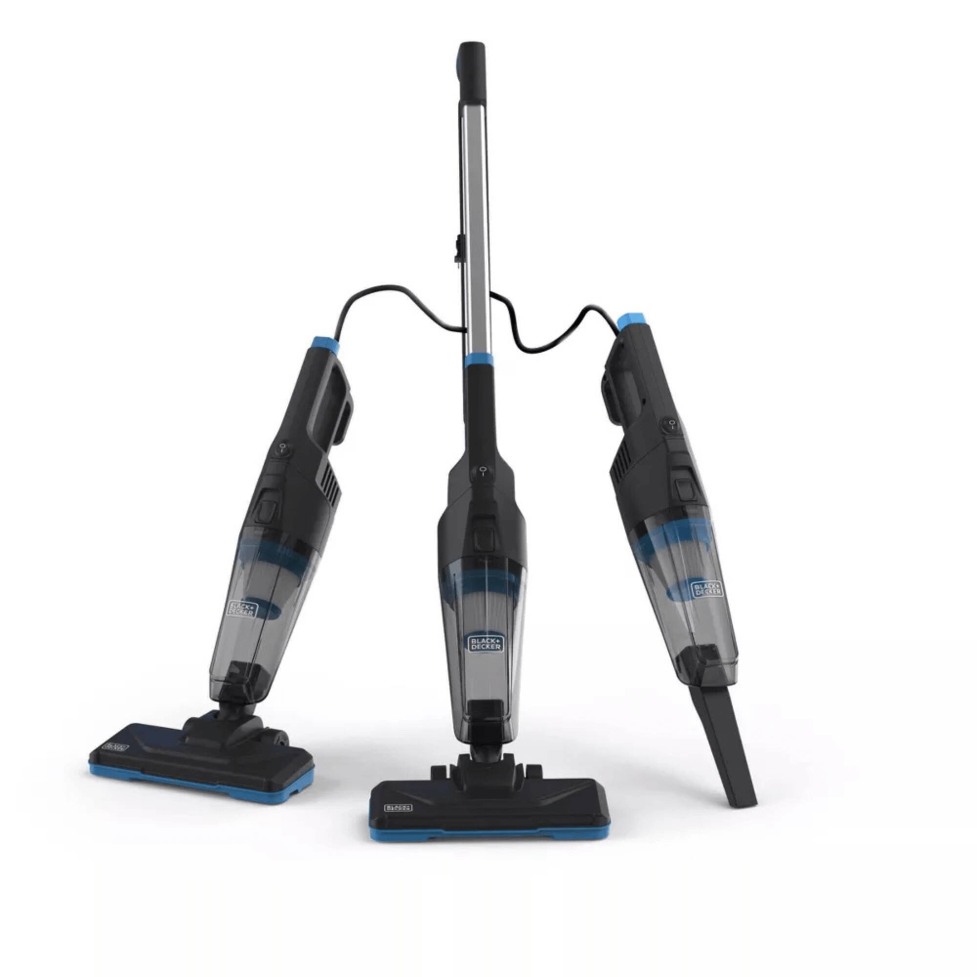 Alt View 2. Black+Decker - Power Series Flex 3-in-1 Corded Stick Vacuum - Black.
