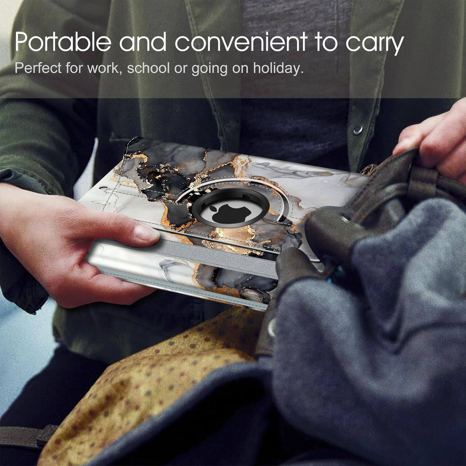 Portable and convenient to carry  
Perfect for work, school or going on holiday.