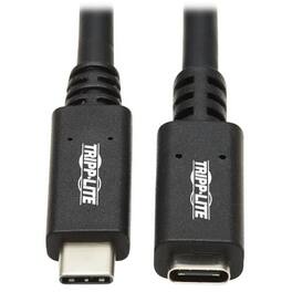 Tripp Lite - USB-C Extension Cable USB 3.2 Gen 2 60W PD Charging TB3 M/F 20in
