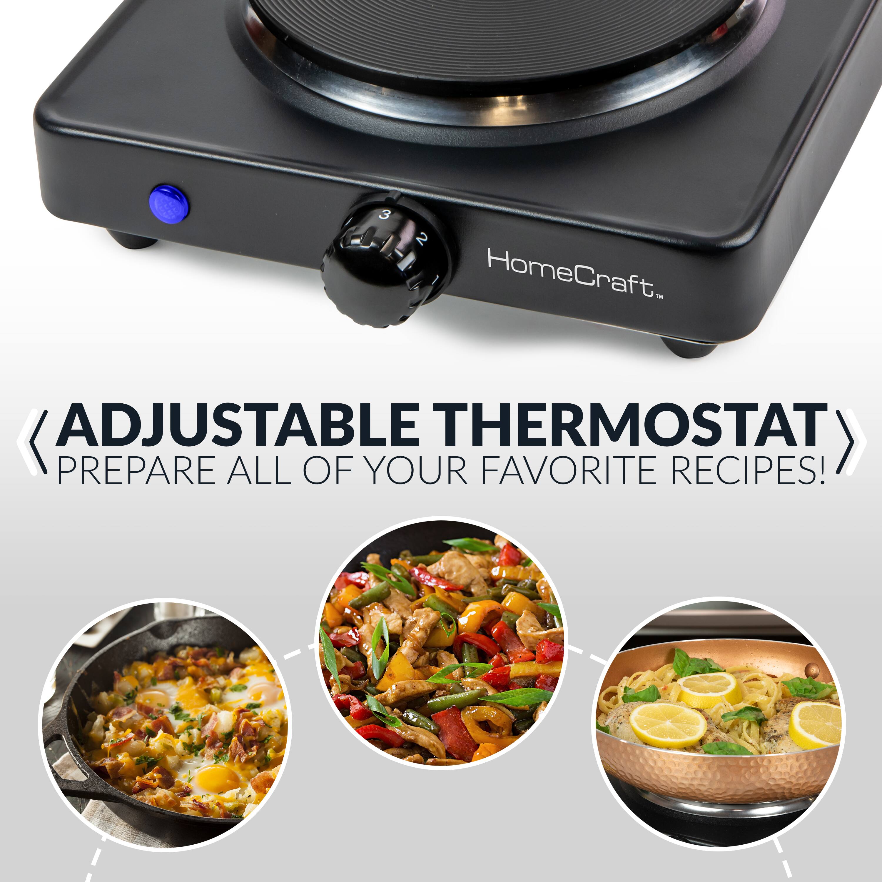 HomeCraft Adjustable Thermostat  
Prepare all of your favorite recipes!