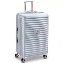 Delsey - Cruise 3.0 28" Large Checked Expandable Spinner - Platinum