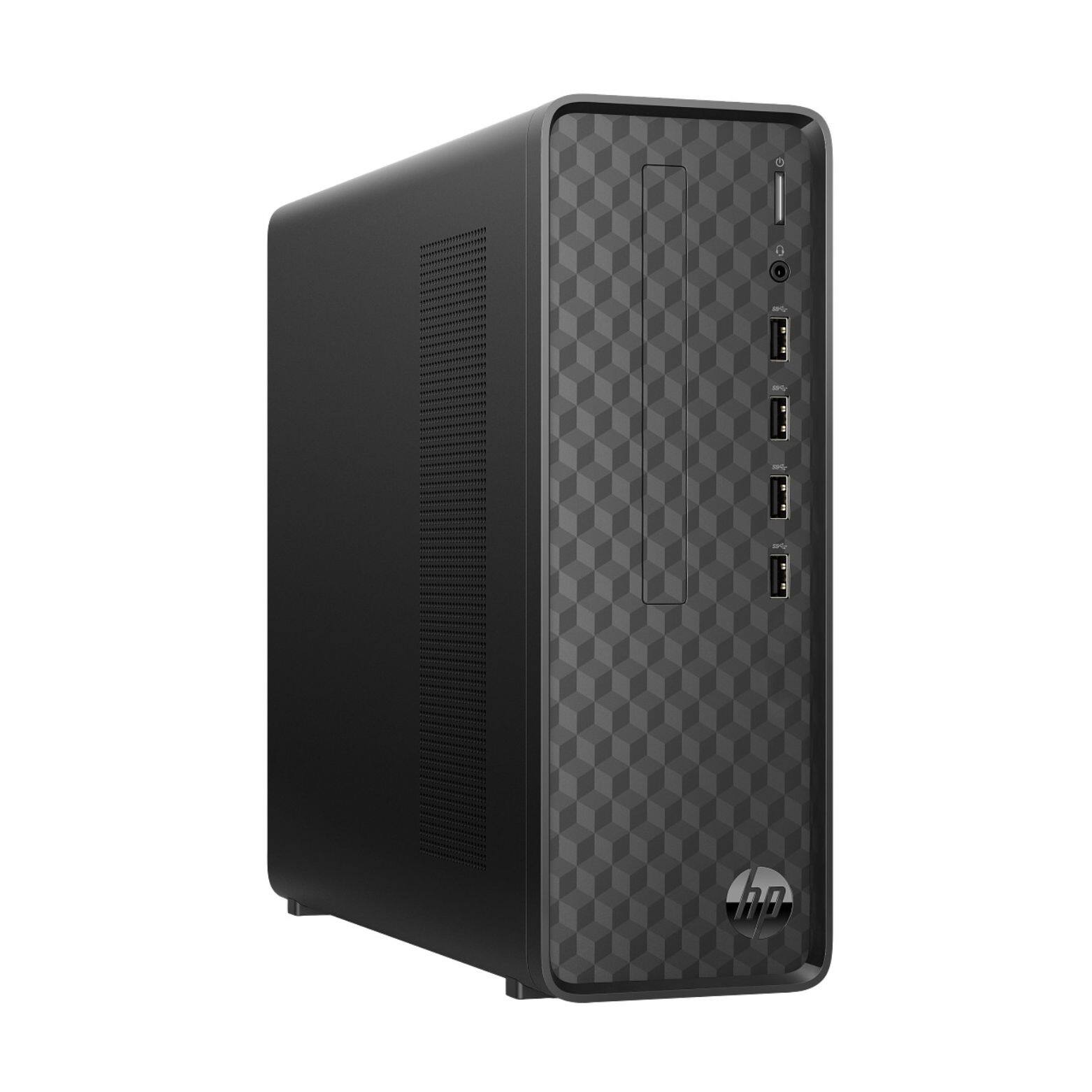 Alt View 2. HP - S01-PF3000T Intel Core i5-13400 1.80 GHz up to 4.60 GHz 16 GB DDR4 1 TB SSD Intel UHD Graphics Windows 11 Home Desktop - Black.