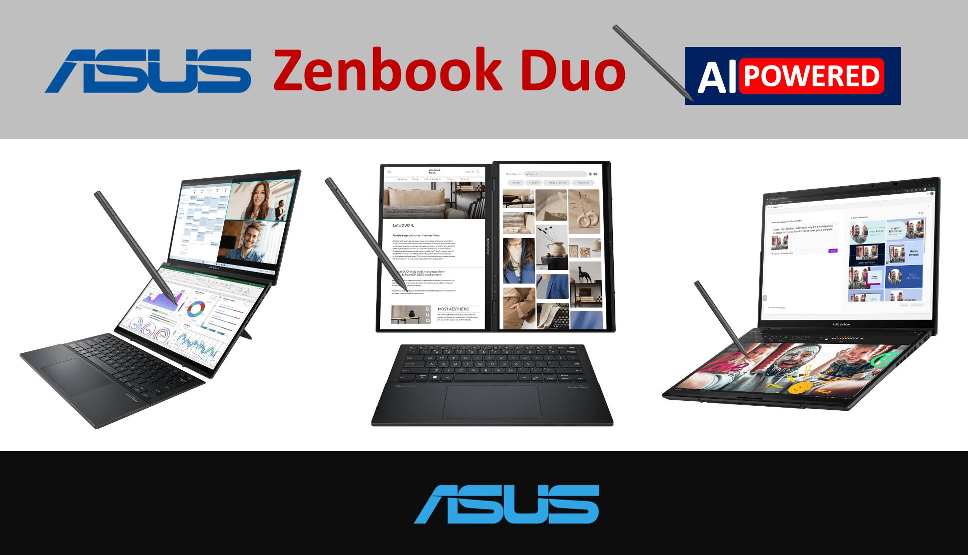 ASUS Zenbook Duo  
AI POWERED  

ASUS