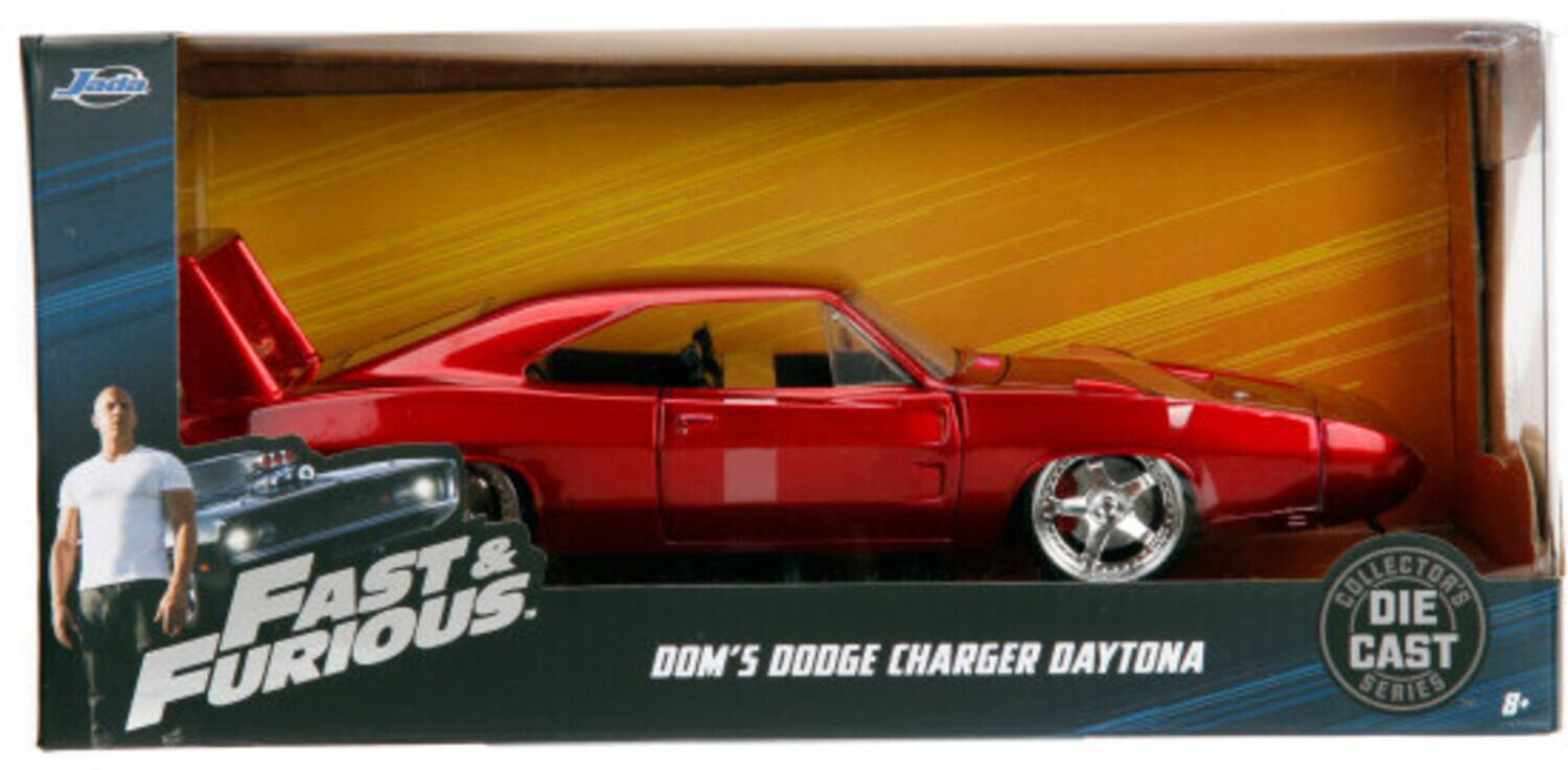 Jada & Furious. Fast & Furious. Dom's Dodge Charger Daytona. Solestore Die Cast Series 8+.