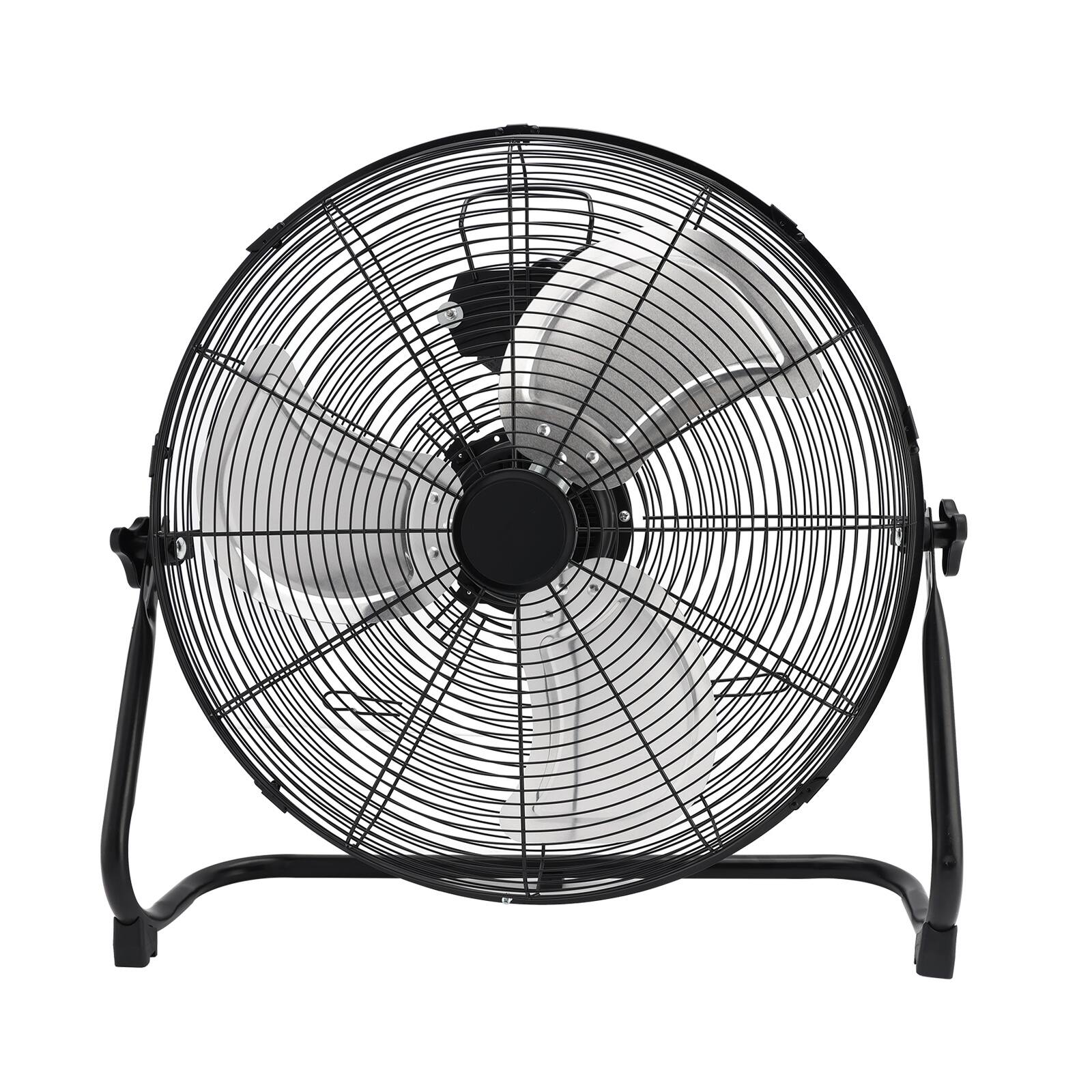 Alt View 10. Topteng - 20 Inch Industrial Floor Fan - 4650 CFM High Velocity, 3 Speeds, Tilt Head, Metal Construction.