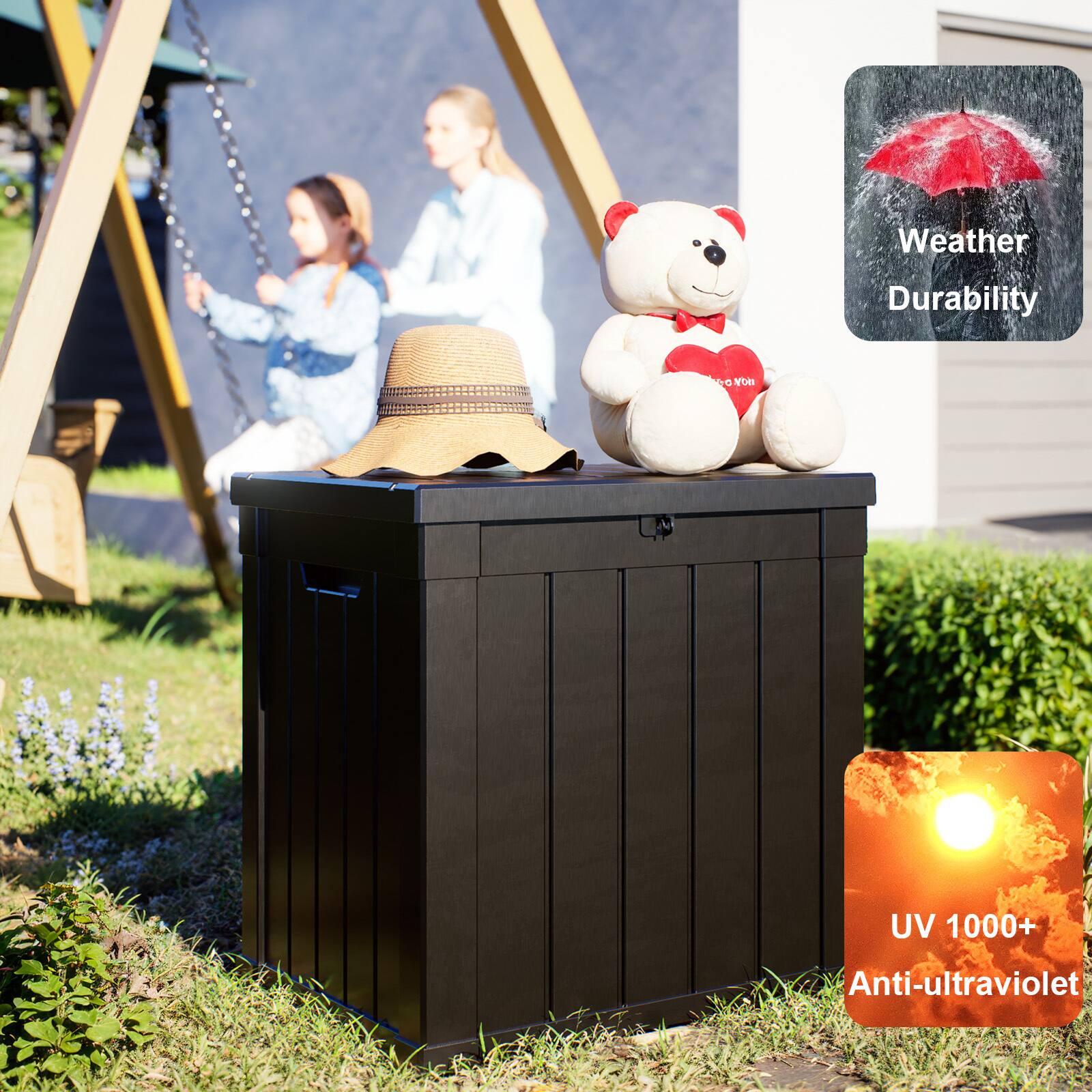 Weather Durability  
UV 1000+ Anti-ultraviolet