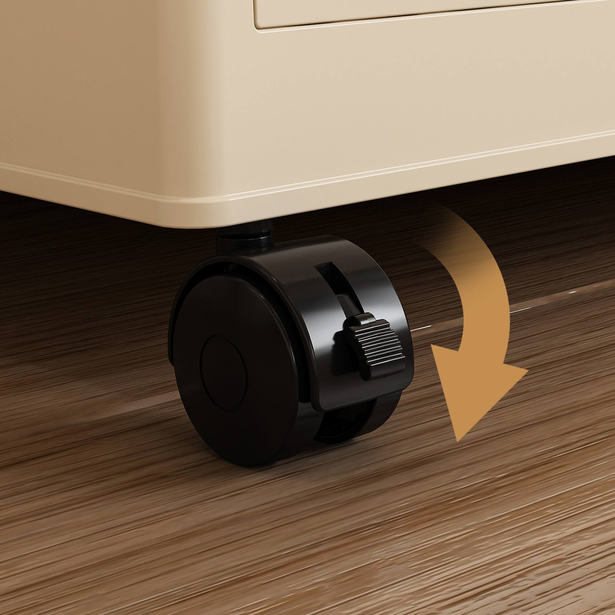 Alt View 7. GOODSILO - Portable Wardrobe Closet Storage Organizer with 6 Magnetic Doors, 6 Cubes and 2 Hanging Rods for Home Organization - Cream White.