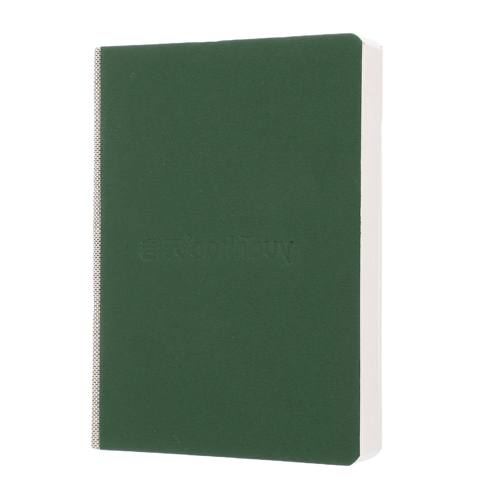 Front. Unique Bargains - 5.8x4.2 Inch Hardcover Pocket Watercolor Sketchbook, 58/116pg 230GSM Blank Travel Journal for Drawing & Painting - Green.