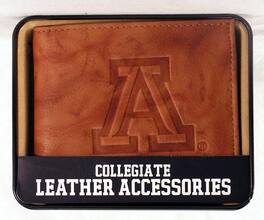 Rico Industries - U. of Arizona Wildcats Embossed Leather Billfold Wallet - Multi