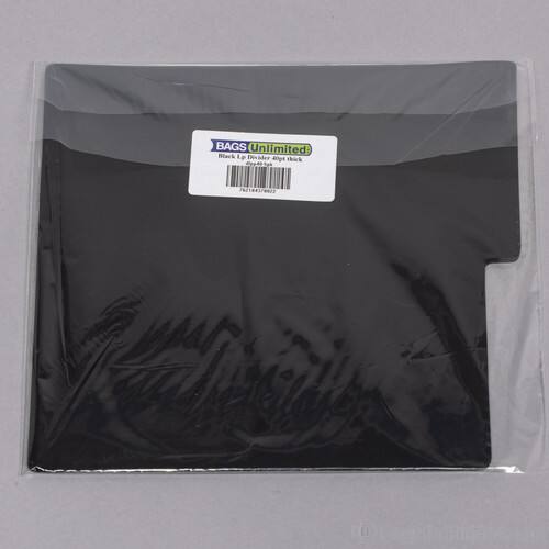 BAGS (Unlimited)  
Black Divider 40pt Thick  
Pya 7621843/0022