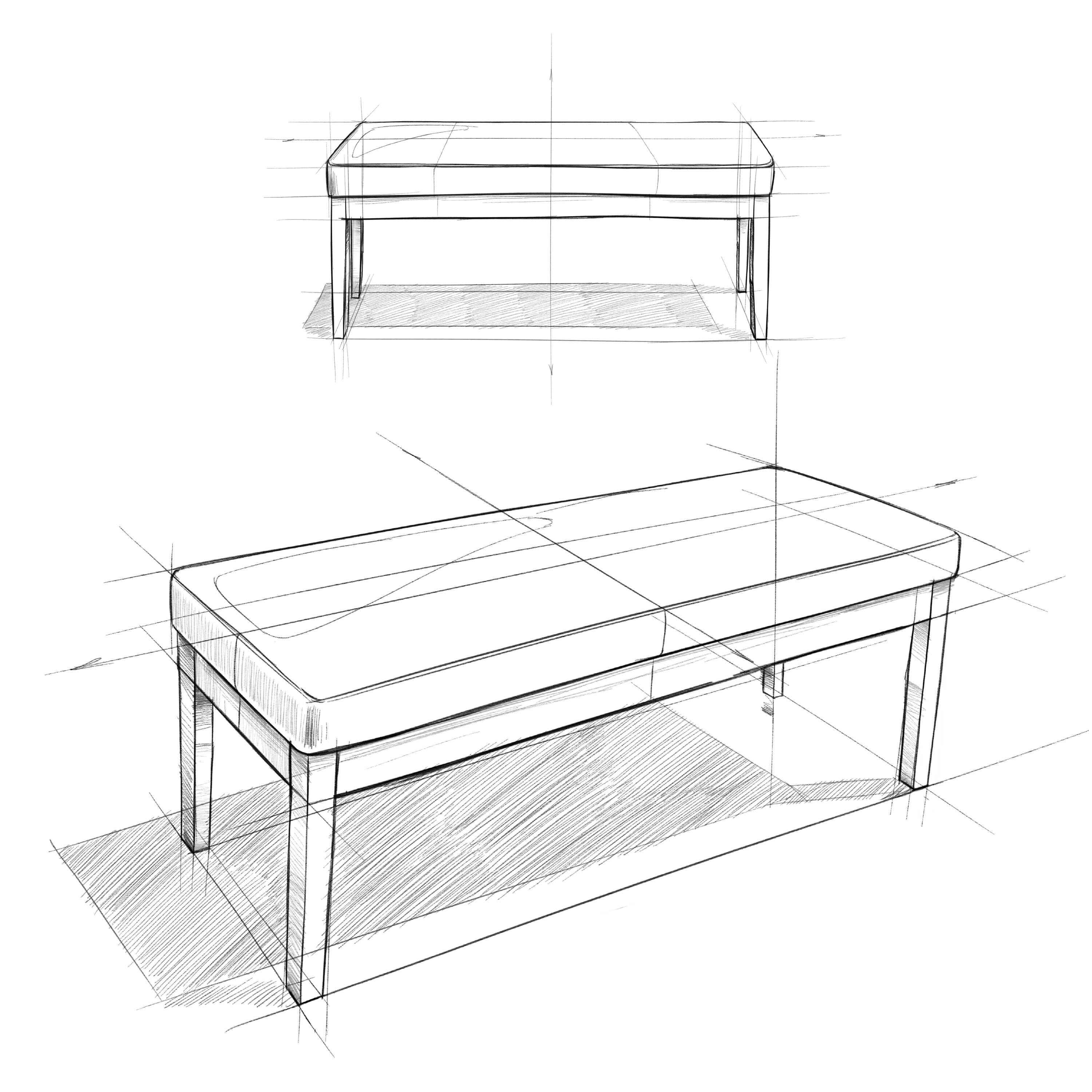 Alt View 18. Simpli Home - Lacey 43 inch Wide Contemporary Rectangle Tufted Ottoman Bench - Distressed Saddle Brown.