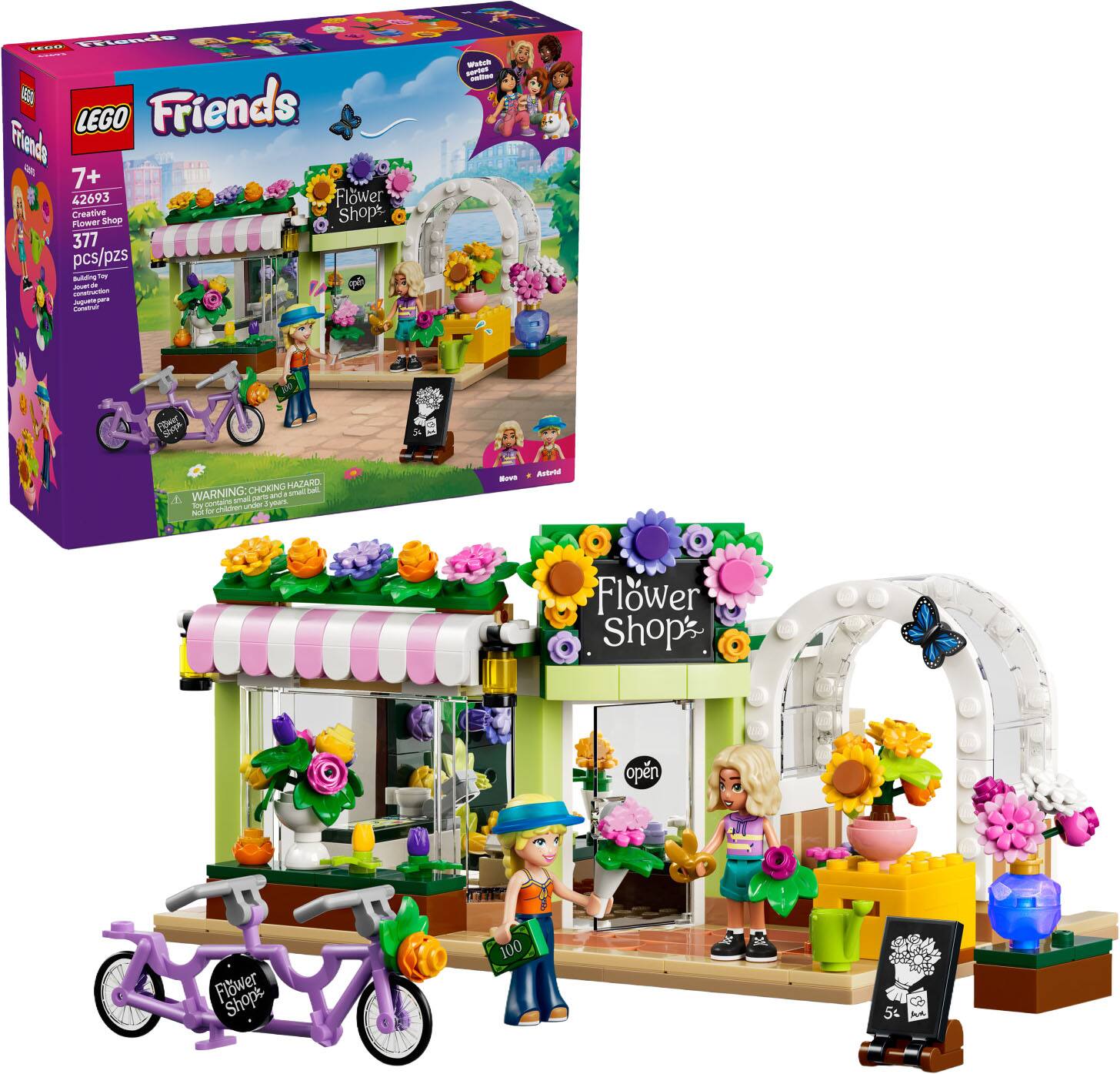 Friends Creative Flower Shop Playset 42693