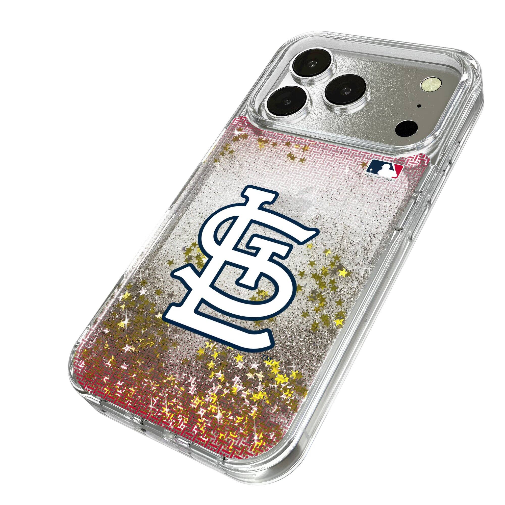 Alt View 1. Keyscaper - Linen Logo iPhone Glitter Case - 14 - Multicolor.
