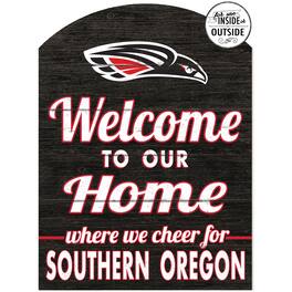Jardine - Southern Oregon Raiders 16'' x 22'' Indoor/Outdoor Marquee Sign - Red