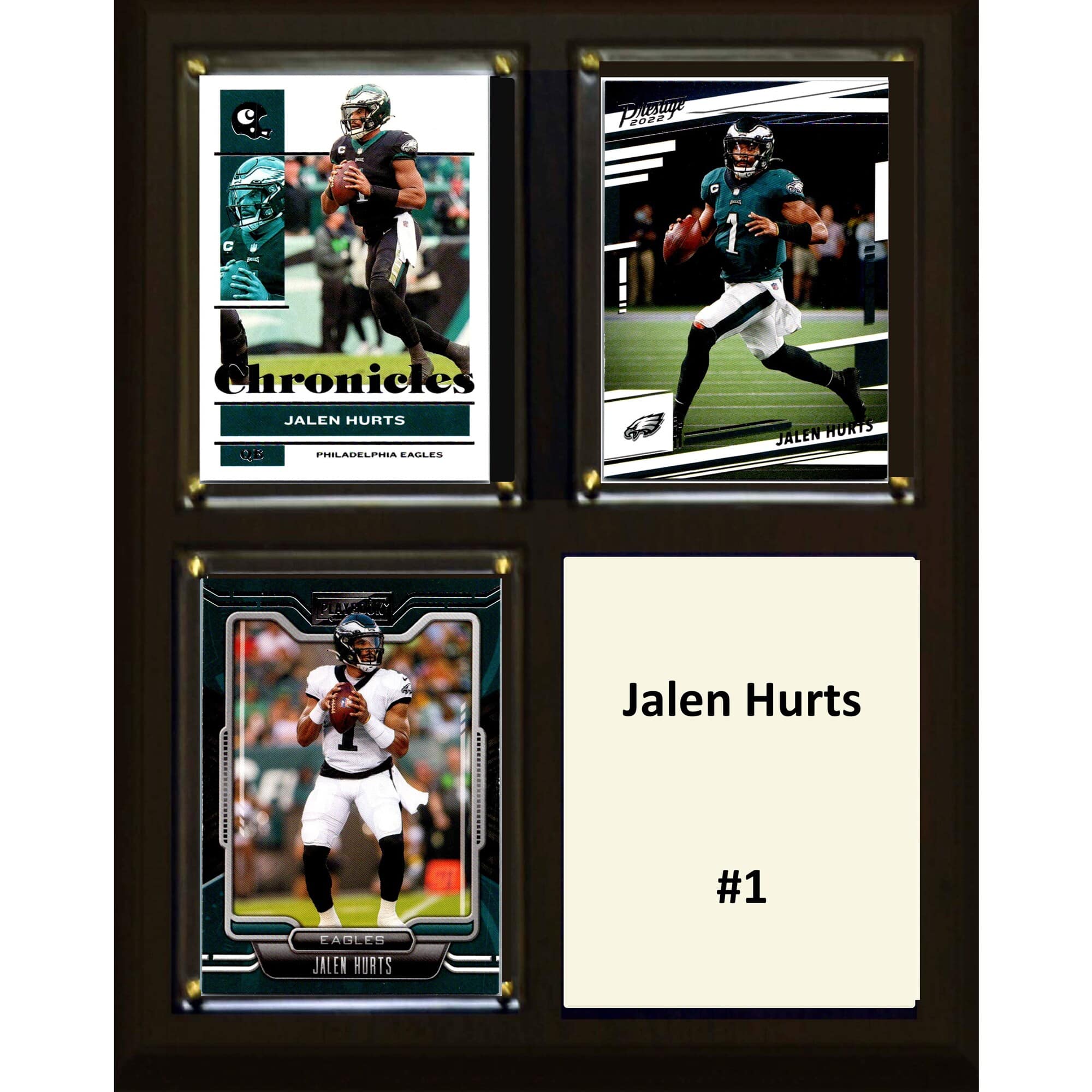 "C&I Collectibles - Jalen Hurts Philadelphia Eagles 8"" x 10"" Trading Card Plaque - Multicolor" price history on PriceWatchPro